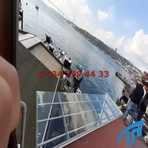 Paslanmaz Cam Saçak